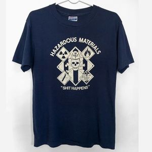 Vintage 1984 Hazardous Materials T-Shirt